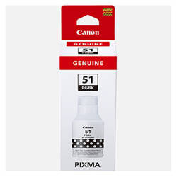 Canon oryginalny ink / tusz GI-51 PGBK, black, 6000s, 170ml, 4529C001, Canon PIXMA G1520, G1560, G2520, G2560, G3520, G3560