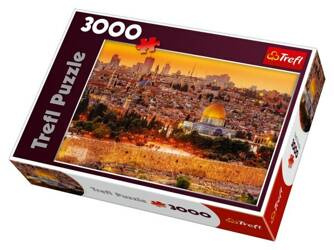 Puzzle 3000el Dachy Jerozolimy 33032 Trefl p4