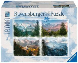 Ravensburger - Puzzle Zamek Neuschwanstein 18000 e