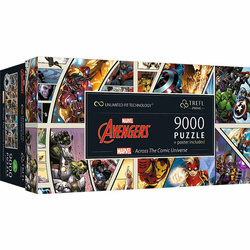 Puzzle 9000el Marvel Across The Comic Universe 81022 TREFL