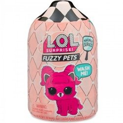 L.O.L. Surprise Zwierzątko LOL z futerkiem Fuzzy Pets Makeover + Poopsie Magiczny Zestaw Brokat