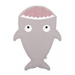 Baby bites śpiworek shark (1-18 miesięcy) pink