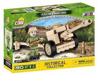 COBI 2252 Historical Collection WWII Armata PAK 40 7,5cm 90 klocków p6