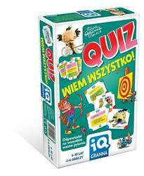 IQ Quiz Gra rodzinna Wiem wszystko! GRANNA 00151