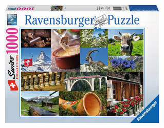 Puzzle 1000el Szwajcarskie klimaty 195176 RAVENSBURGER