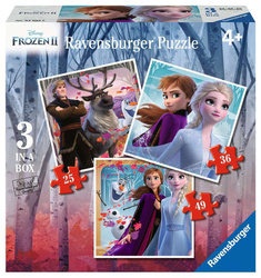 Puzzle 3w1 Frozen 2 Kraina Lodu 25/36/49el 030330 RAVENSBURGER p12