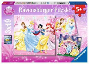 Puzzle 3x49el Księżniczki 092772 RAVENSBURGER p8