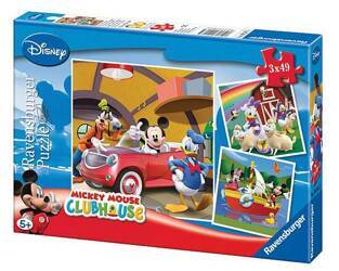 Puzzle 3x49el Mickey Mouse 092475 RAVENSBURGER