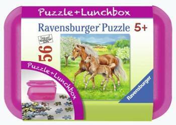 Puzzle 56el Koń rasy Haflinger 075317 RAVENSBURGER