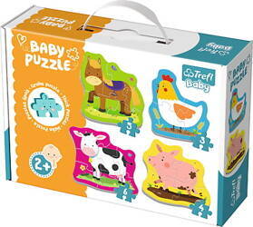 Puzzle Baby classic Zwierzęta na wsi. 36070 Trefl p6